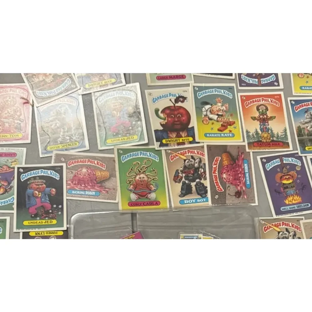 Vintage Garbage Pail Kids Lot GPK Cards 80s Rare Gross Collection And Fig